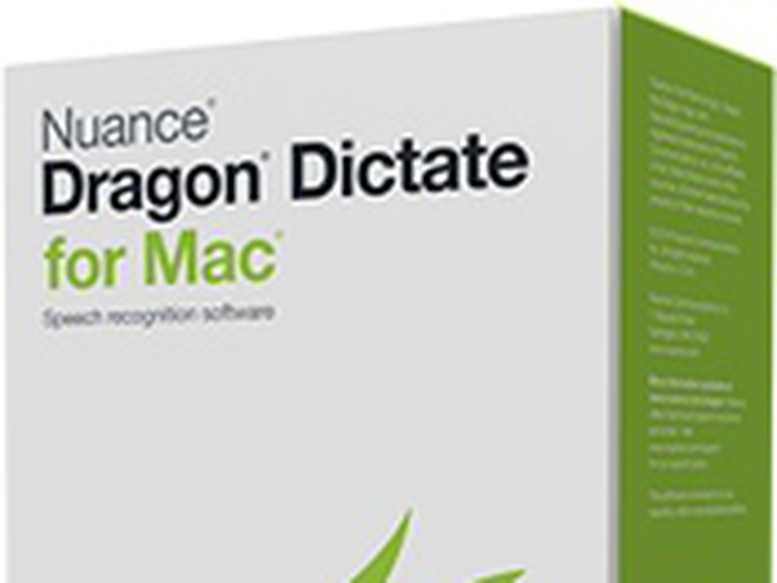 nuance dragon dictate for mac osx download
